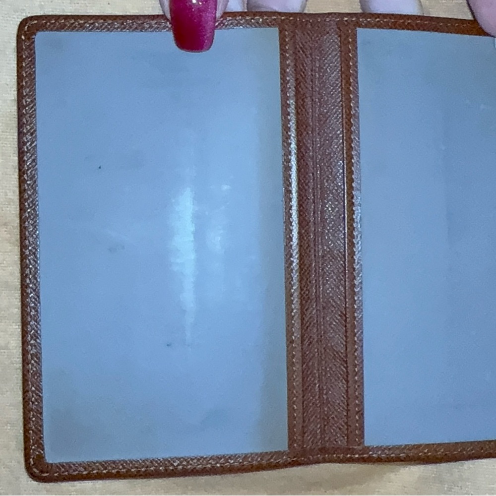 LOUIS VUITTON business card holder card ID case Wallet Passport Free Shipping - Picture 6 of 10